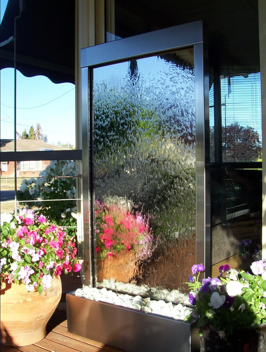 water features sydney - ALETHEIA MIRROR WALL WATER FEATURE